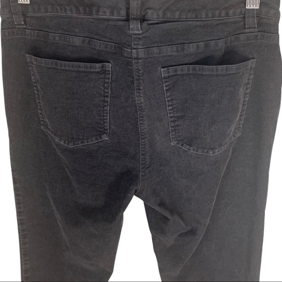 EILEEN FISHER Skinny Jeans Pants Corduroy Cotton Stretch Grey Size 4 - Picture 7 of 8